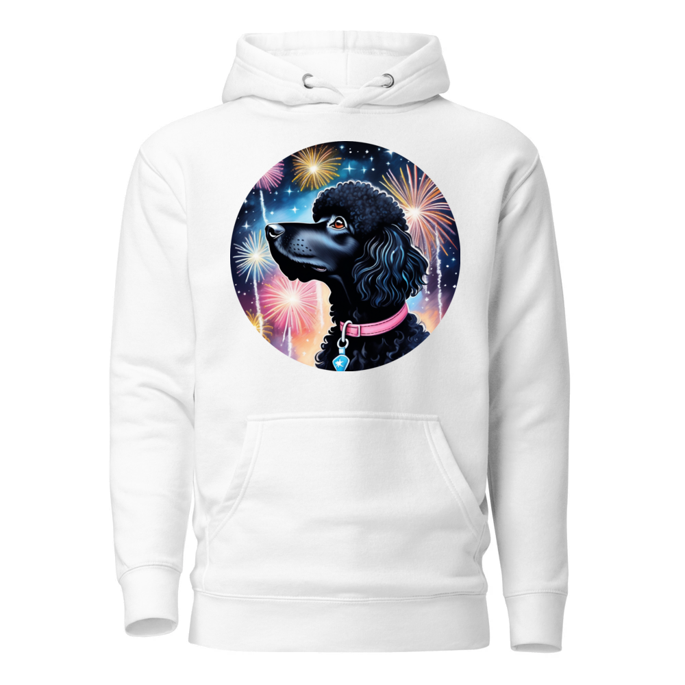 PugMug Custom Black Poodle Hoodie