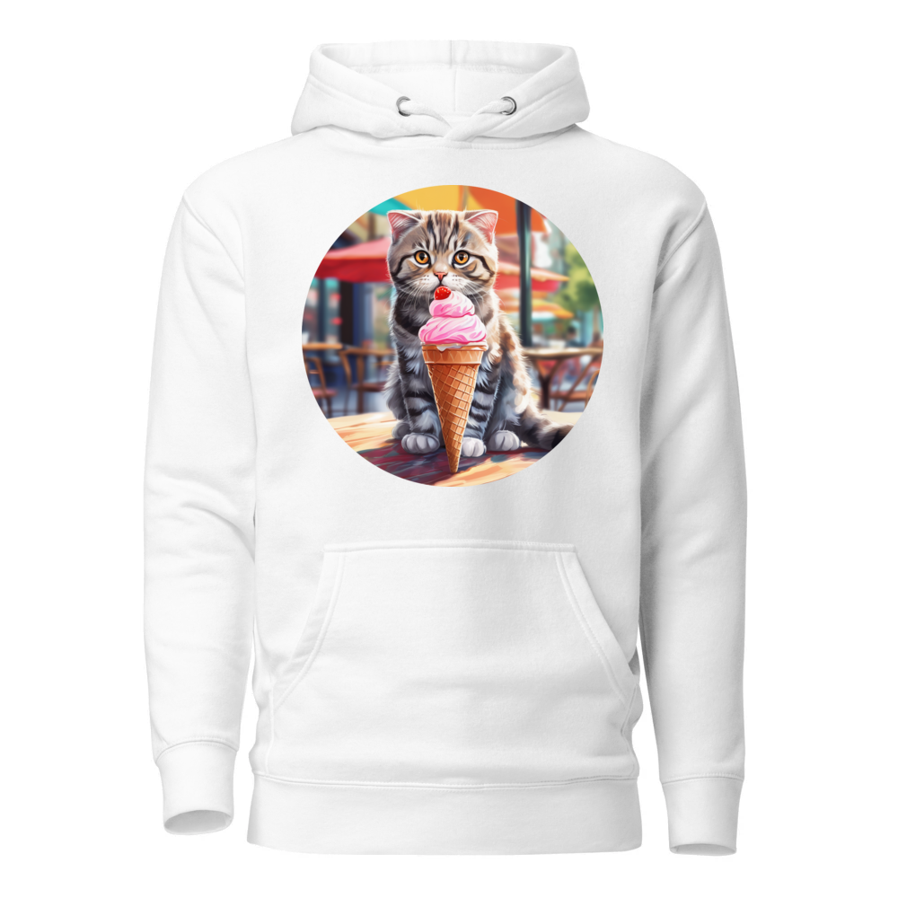 PugMug Custom Tabby Scottish Fold Cat Hoodie