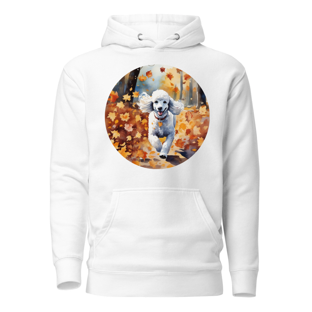 PugMug Custom White Poodle Hoodie