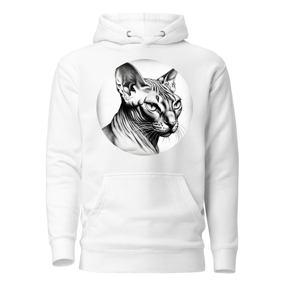 PugMug Custom Tabby Sphynx Cat Hoodie