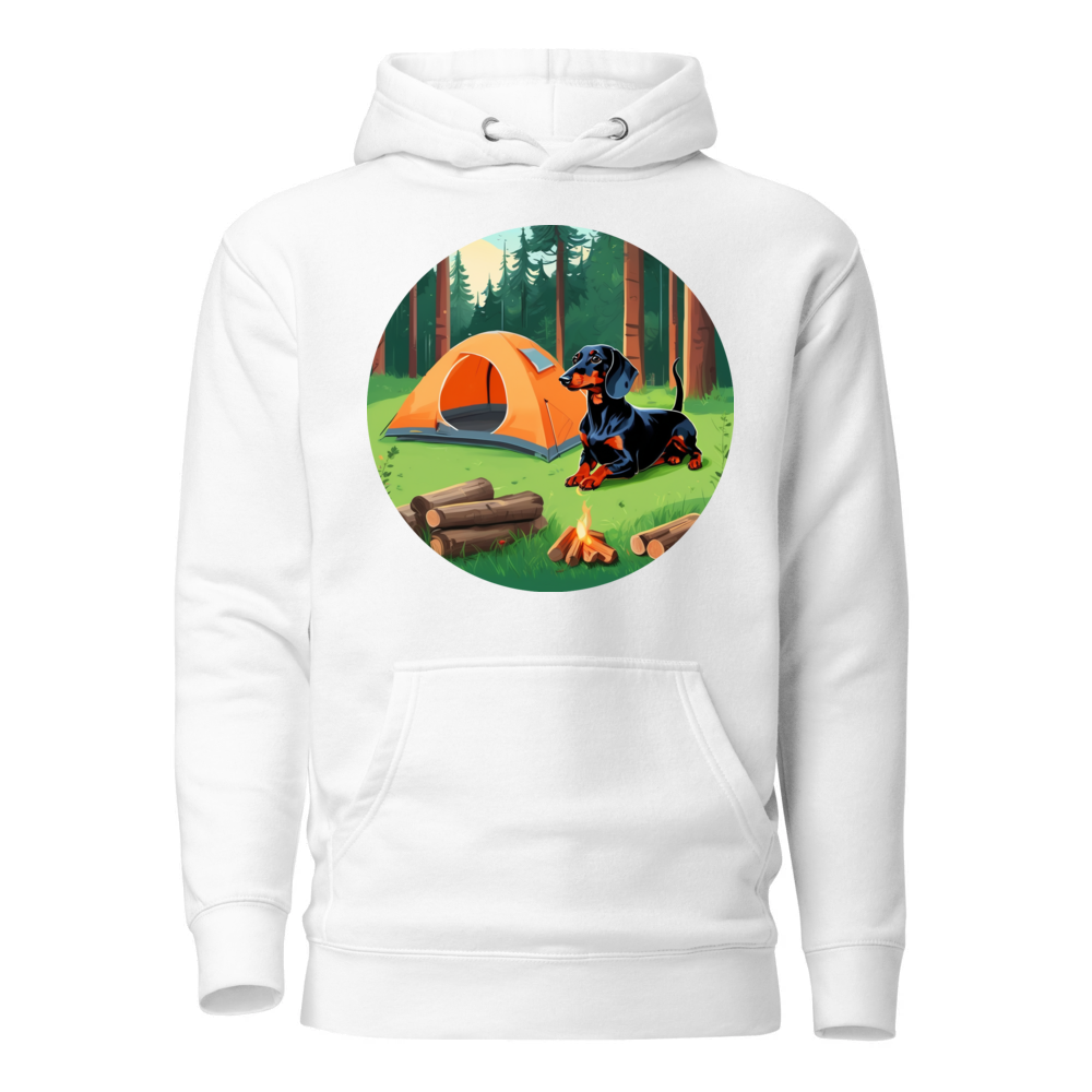 PugMug Custom Black Dachshund Hoodie