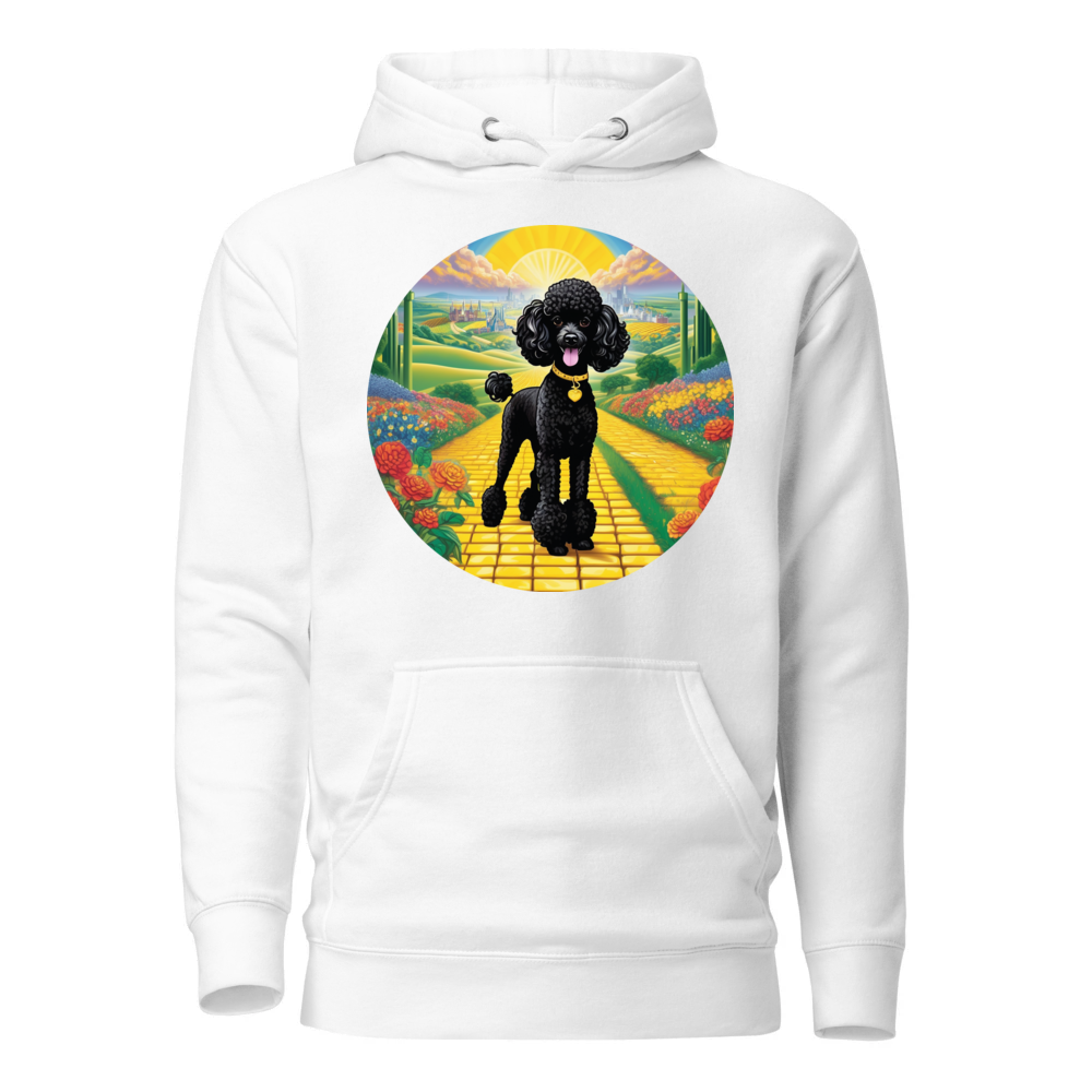 PugMug Custom Black Poodle Hoodie