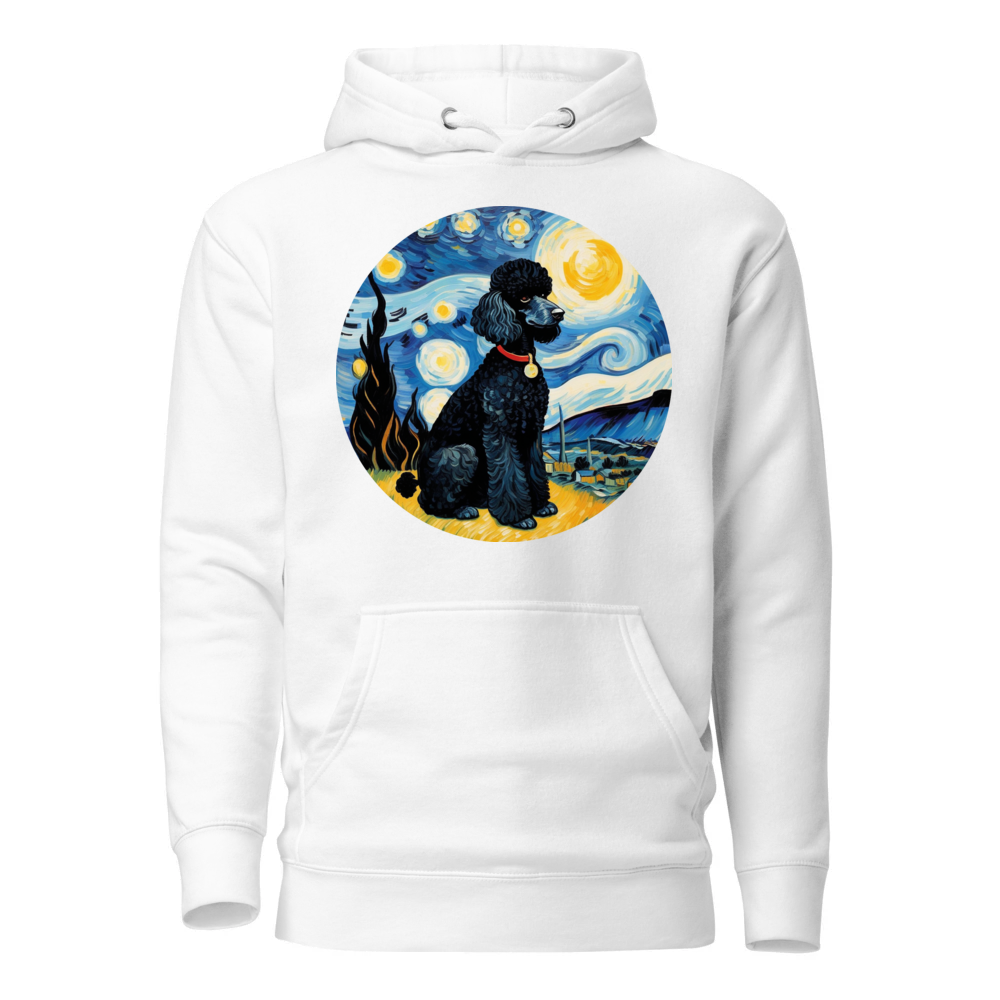 PugMug Custom Black Poodle Hoodie