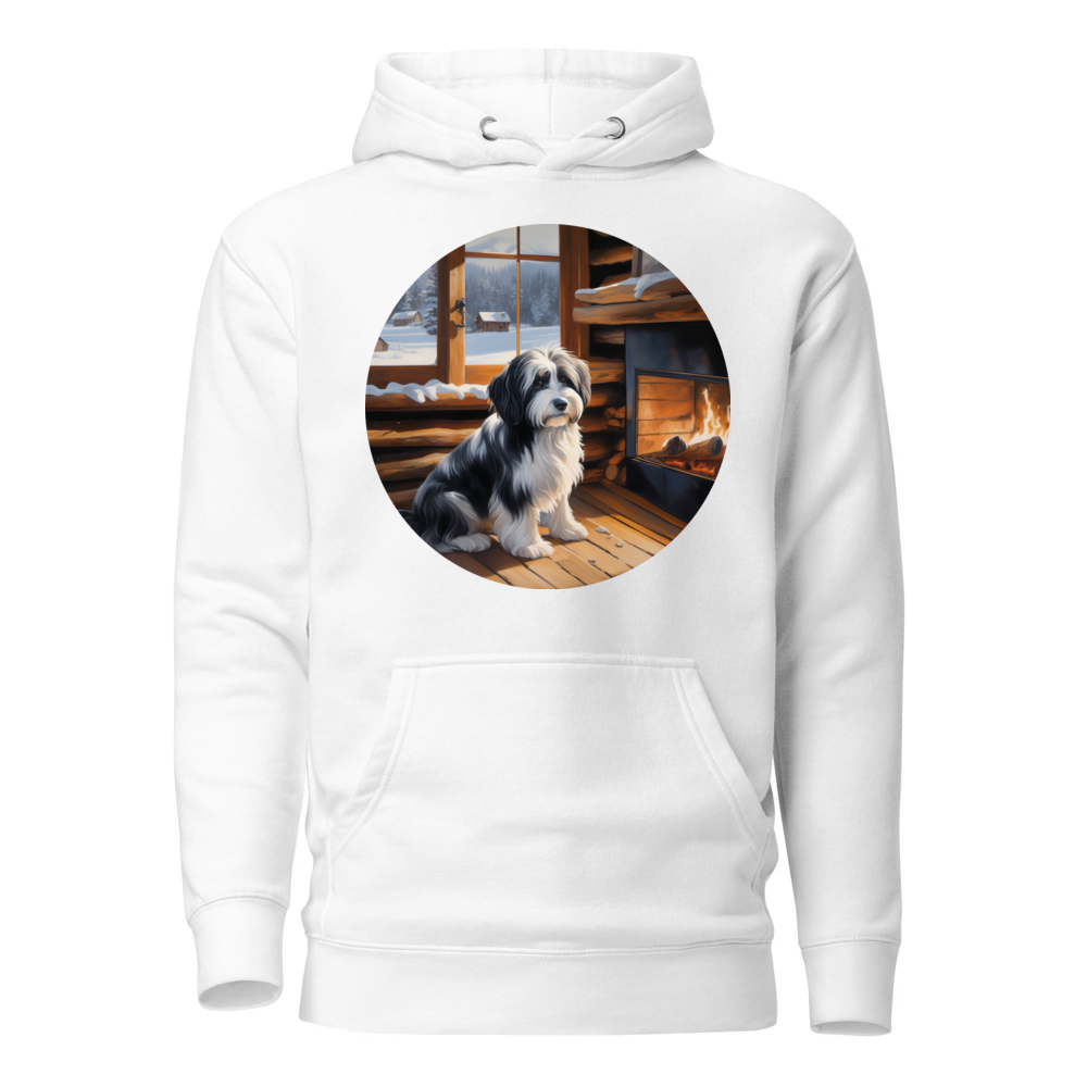 PugMug Custom Black-and-white Havanese Dog Hoodie