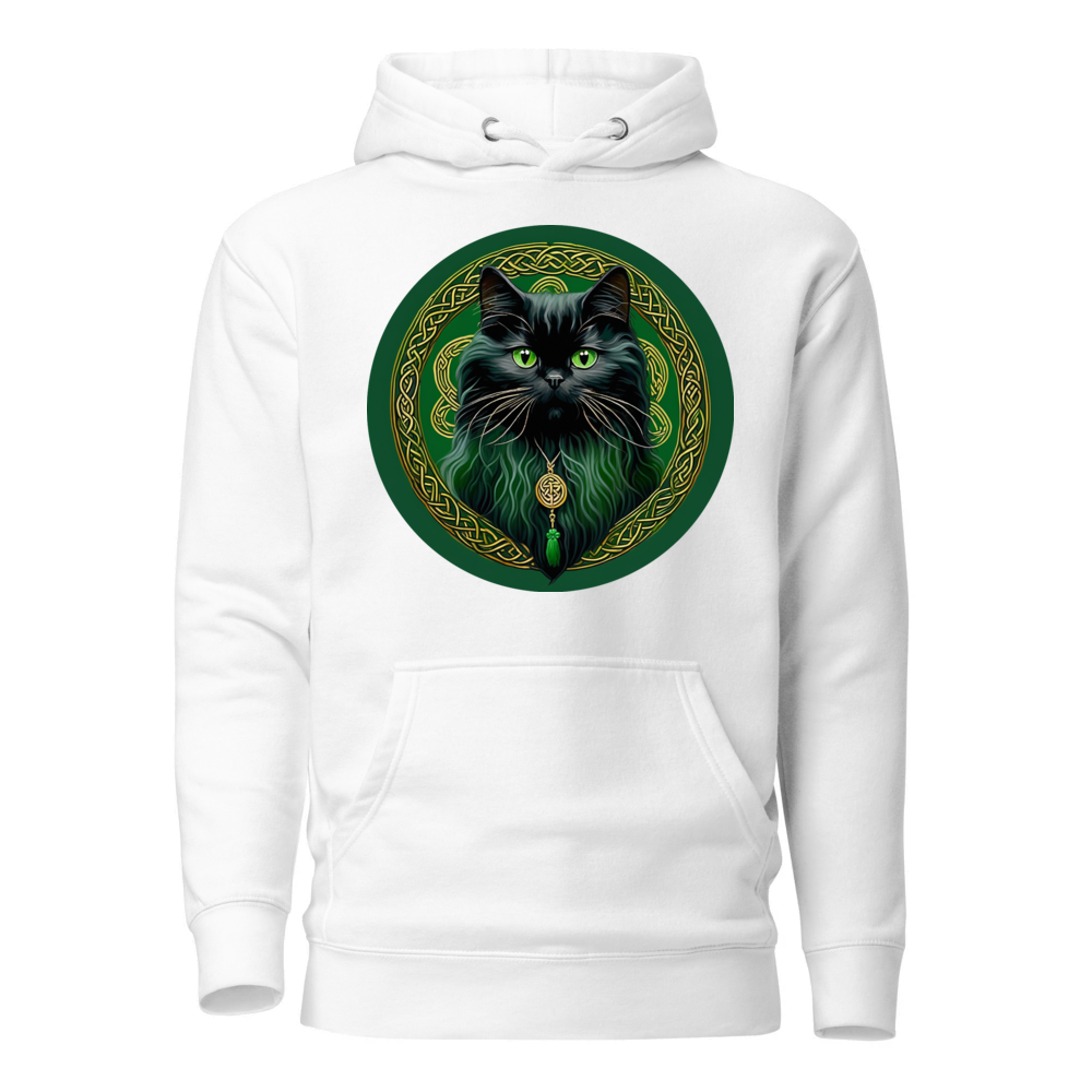 PugMug Custom Black Persian Cat Hoodie
