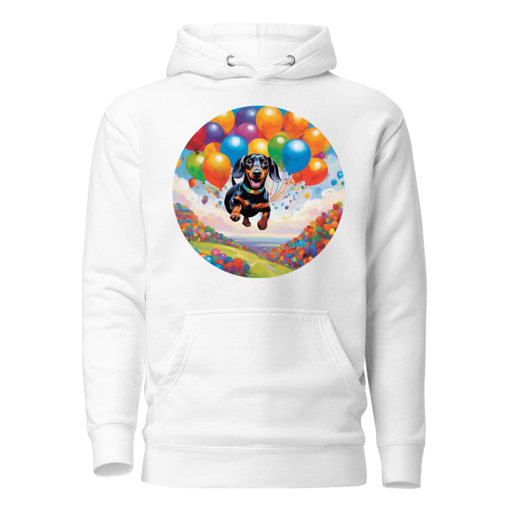 PugMug Custom Black Dachshund Hoodie