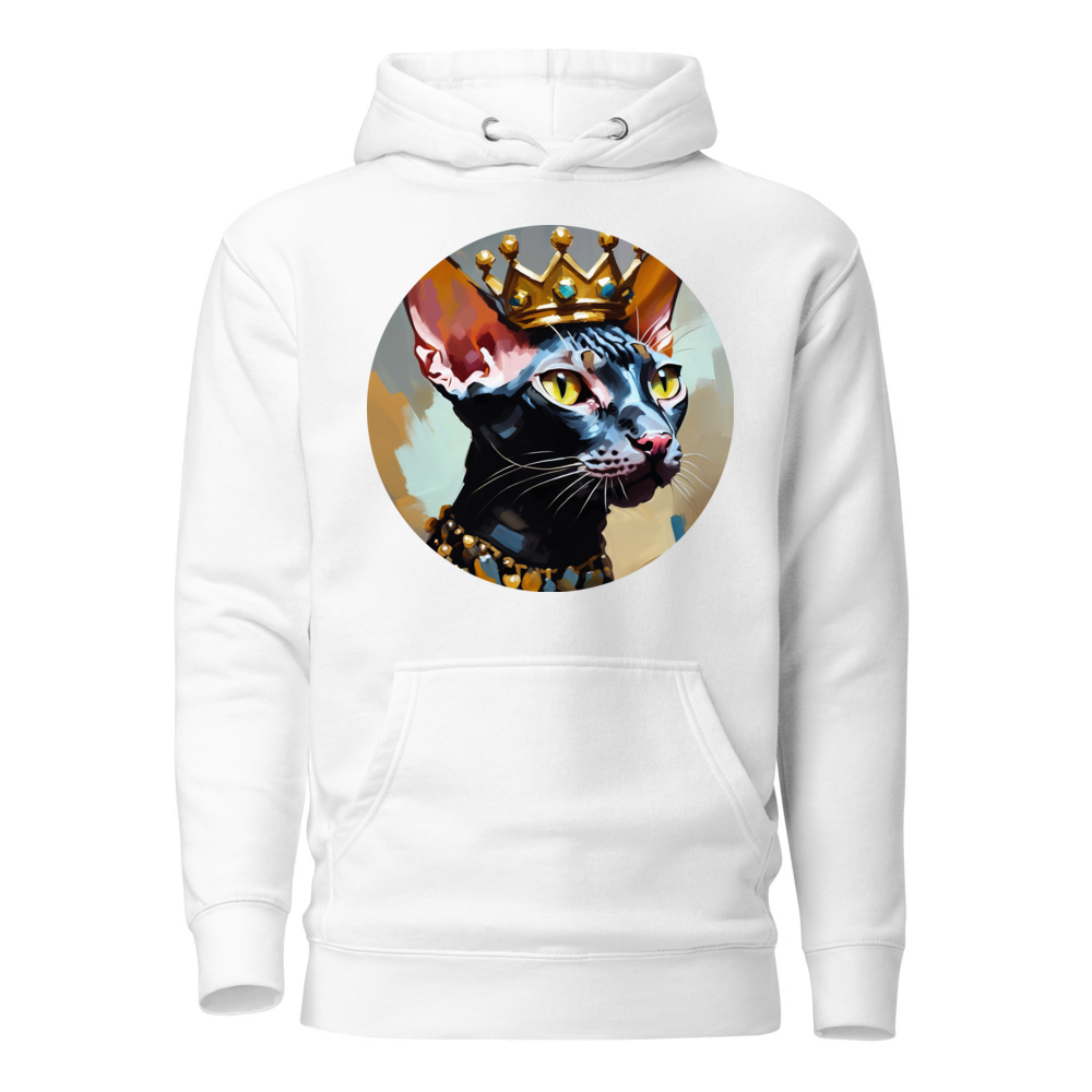 PugMug Custom Black Sphynx Cat Hoodie