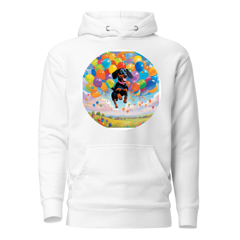 PugMug Custom Black Dachshund Hoodie