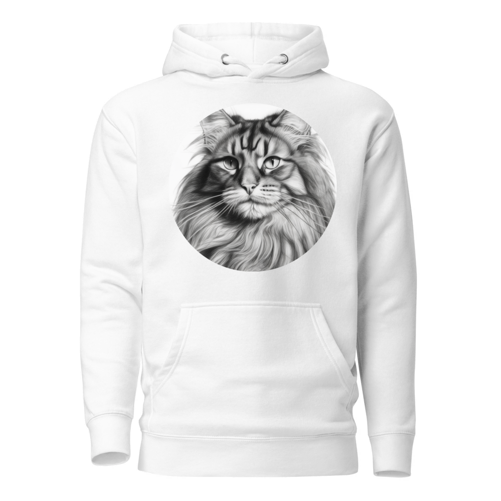 PugMug Custom Tabby Maine Coon Cat Hoodie
