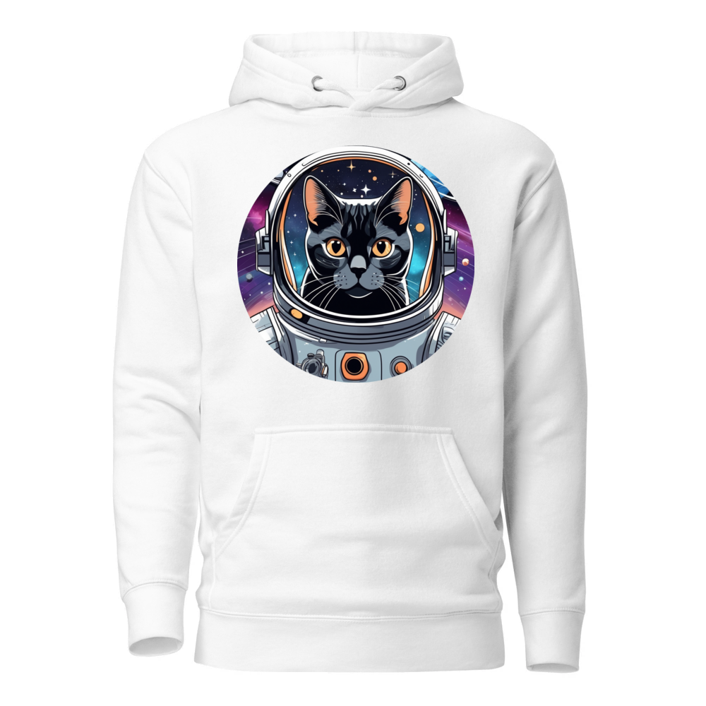 PugMug Custom Black American Shorthair Cat Hoodie