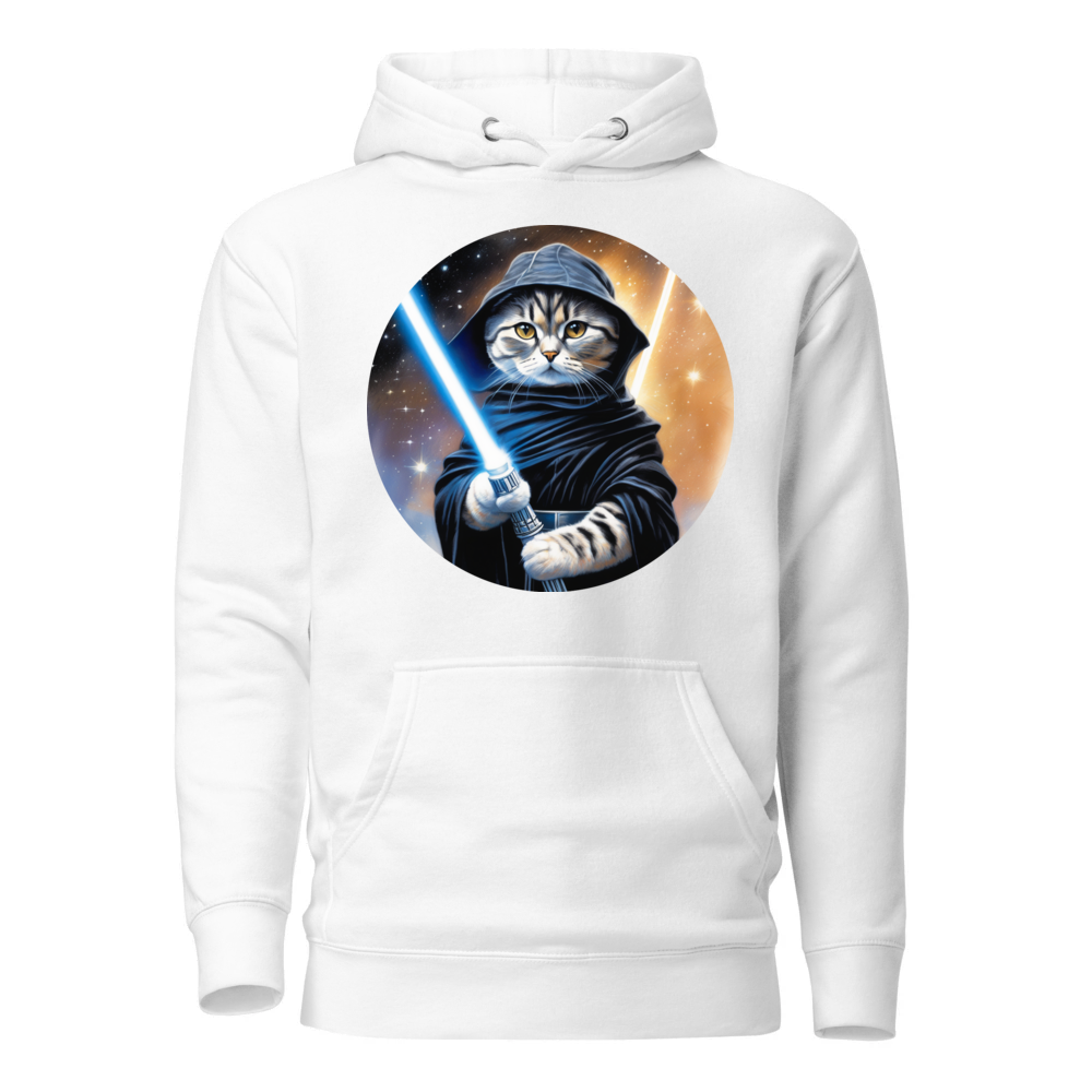 PugMug Custom Black Scottish Fold Cat Hoodie