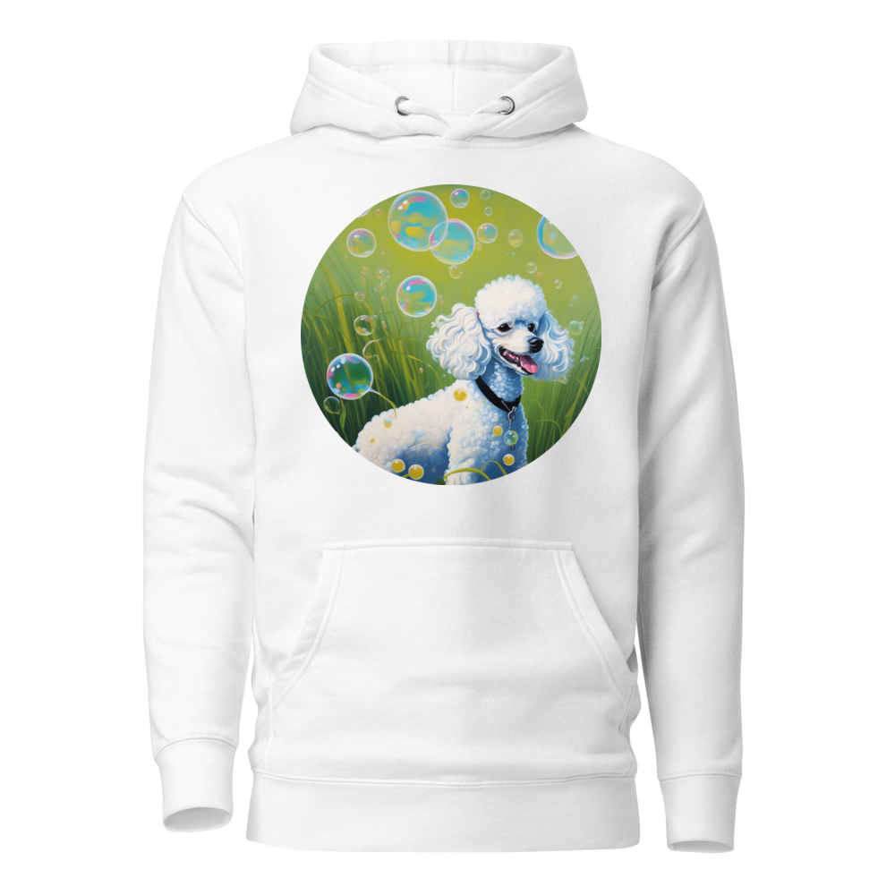 PugMug Custom White Poodle Hoodie