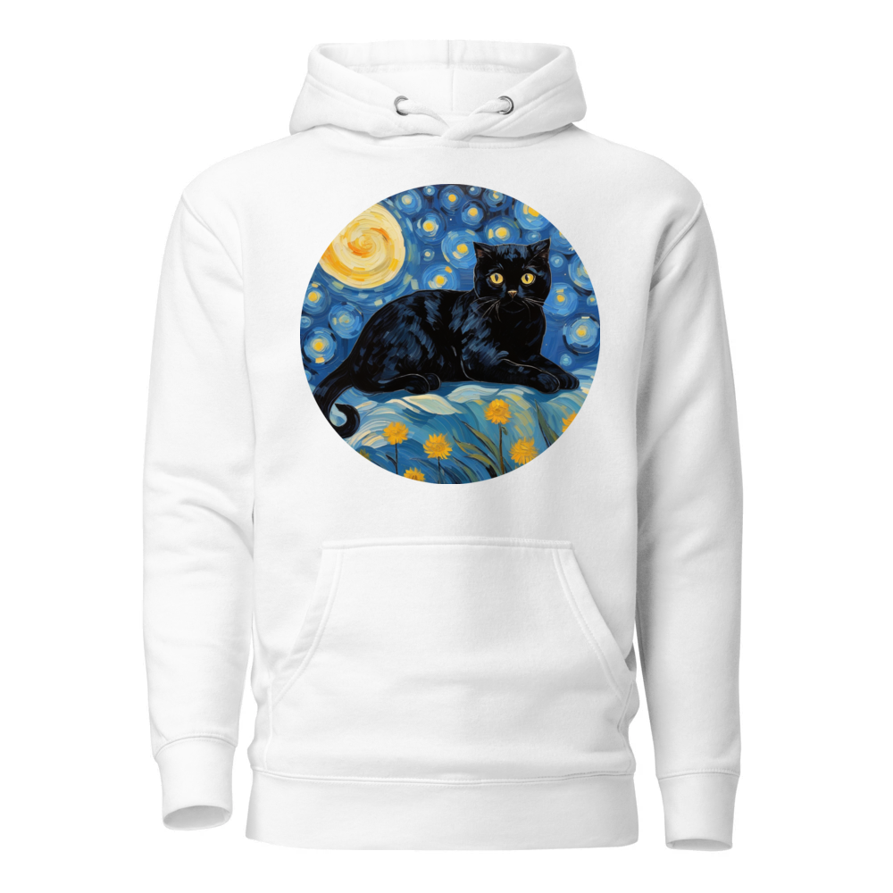PugMug Custom Black Scottish Fold Cat Hoodie