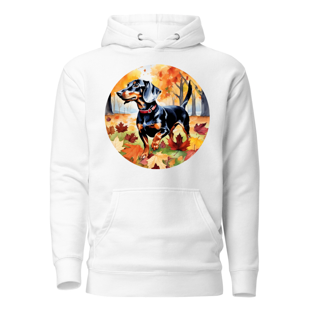 PugMug Custom Black Dachshund Hoodie