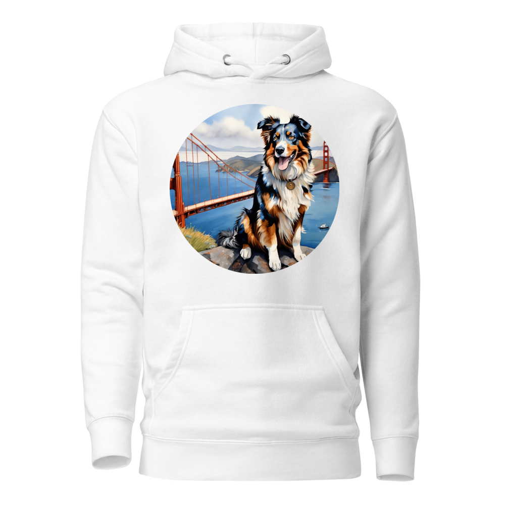 PugMug Custom Australian Shepherd Dog Hoodie