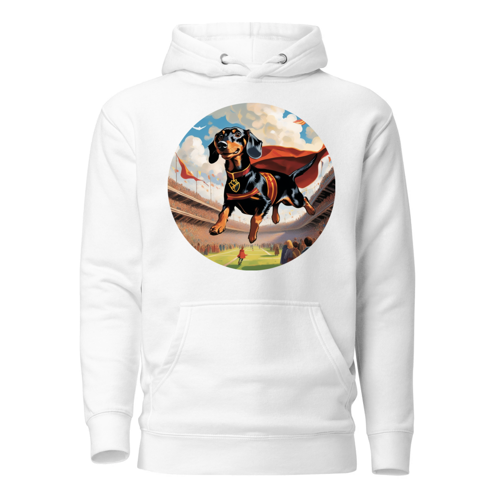 PugMug Custom Black Dachshund Hoodie