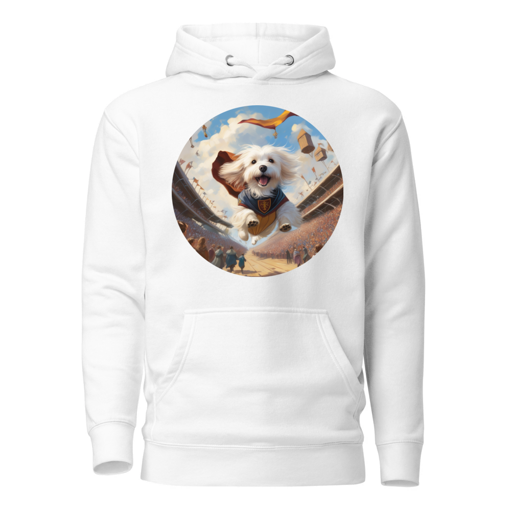 PugMug Custom White Havanese Dog Hoodie