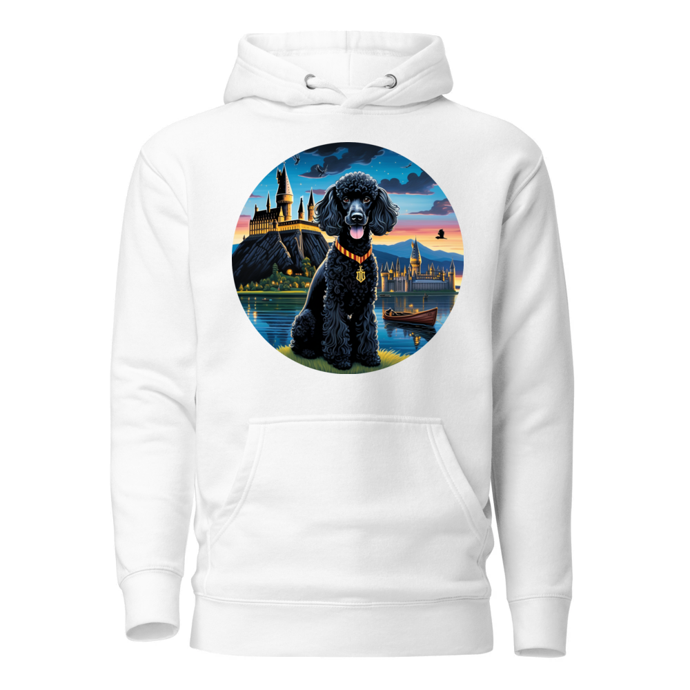 PugMug Custom Black Poodle Hoodie