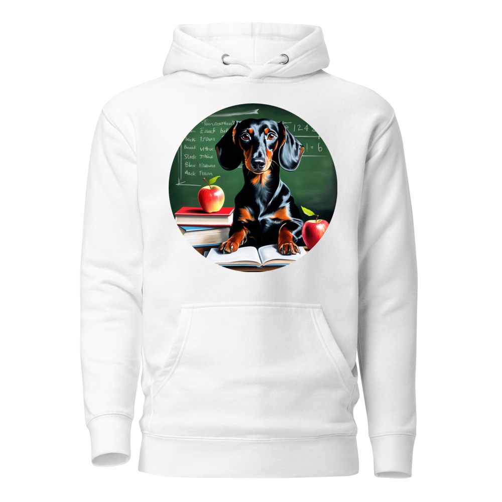 PugMug Custom Black Dachshund Hoodie