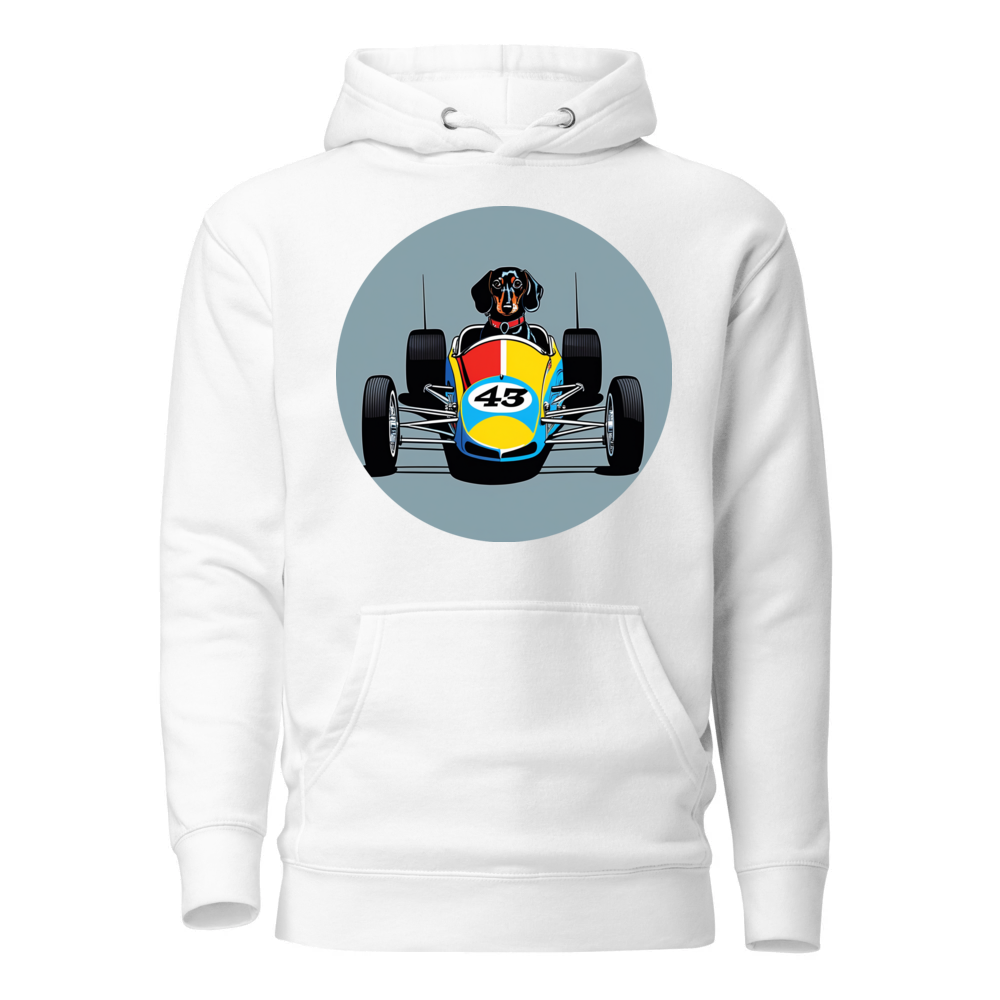 PugMug Custom Black Dachshund Hoodie