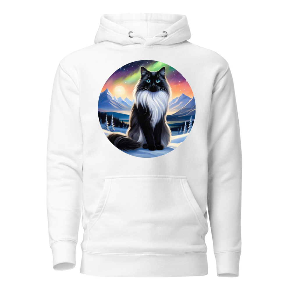 PugMug Custom Black Ragdoll Cat Hoodie