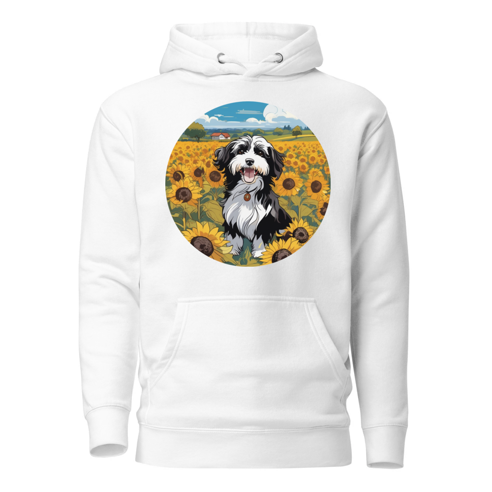 PugMug Custom Black-and-white Havanese Dog Hoodie