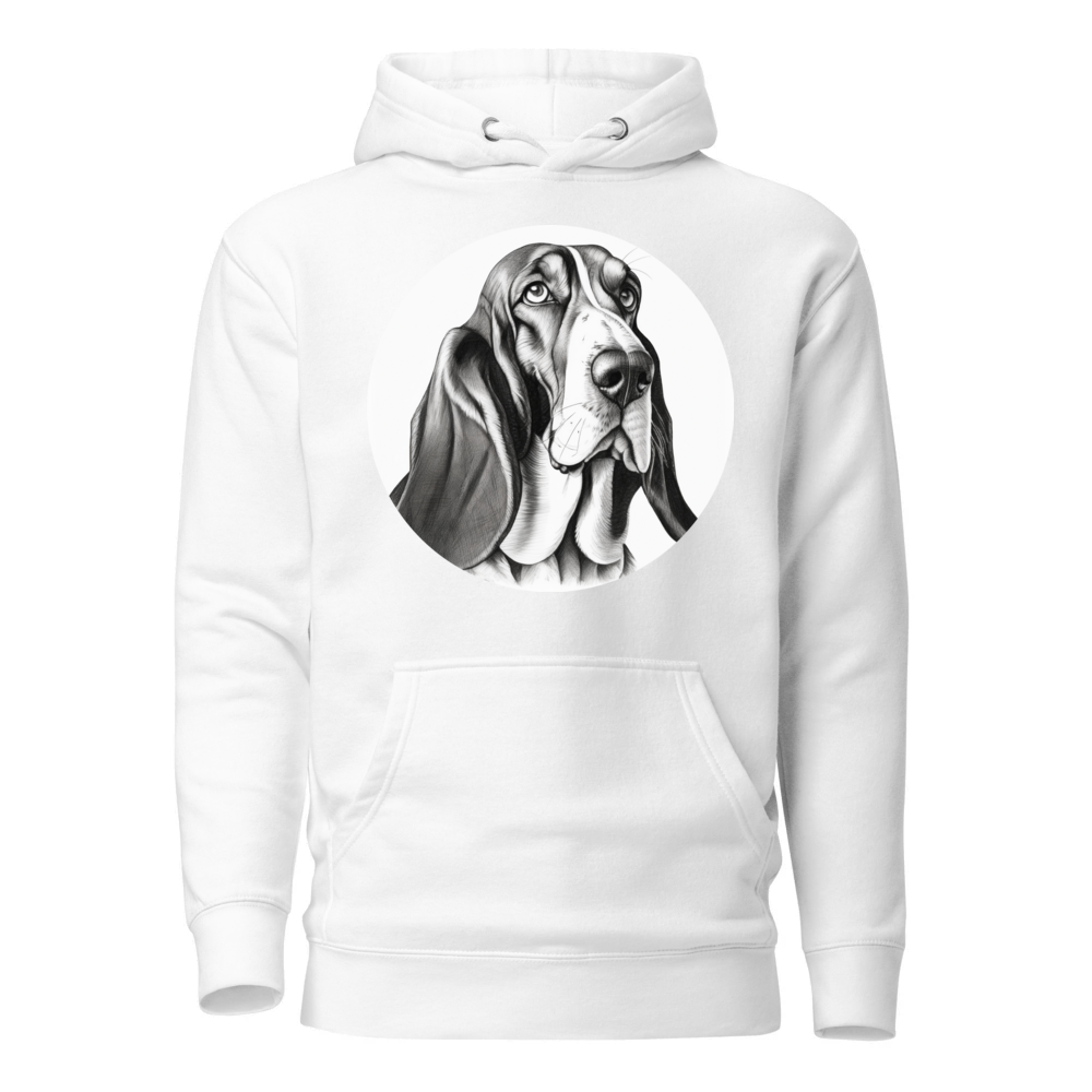 PugMug Custom Basset Hound Hoodie