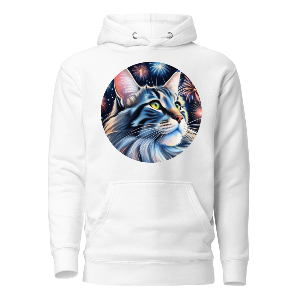 PugMug Custom Tabby Maine Coon Cat Hoodie
