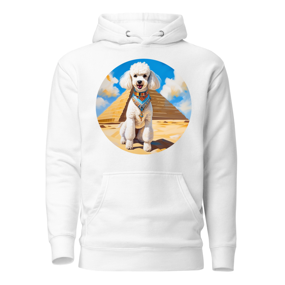 PugMug Custom White Poodle Hoodie
