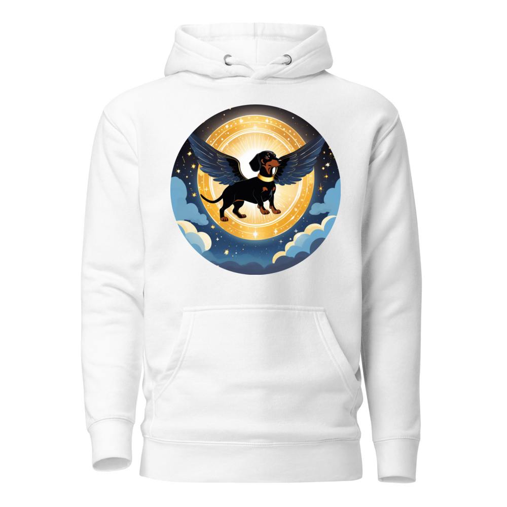 PugMug Custom Black Dachshund Hoodie