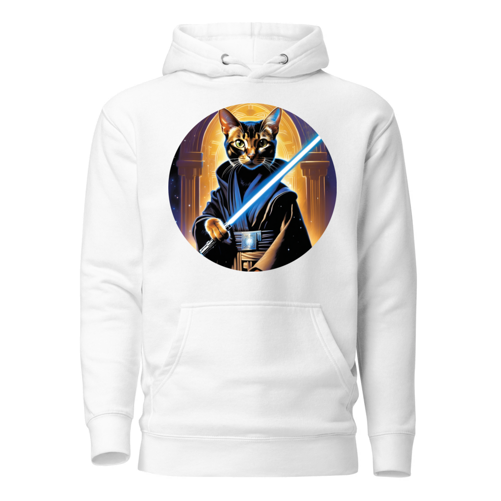 PugMug Custom Black Abyssinian Cat Hoodie