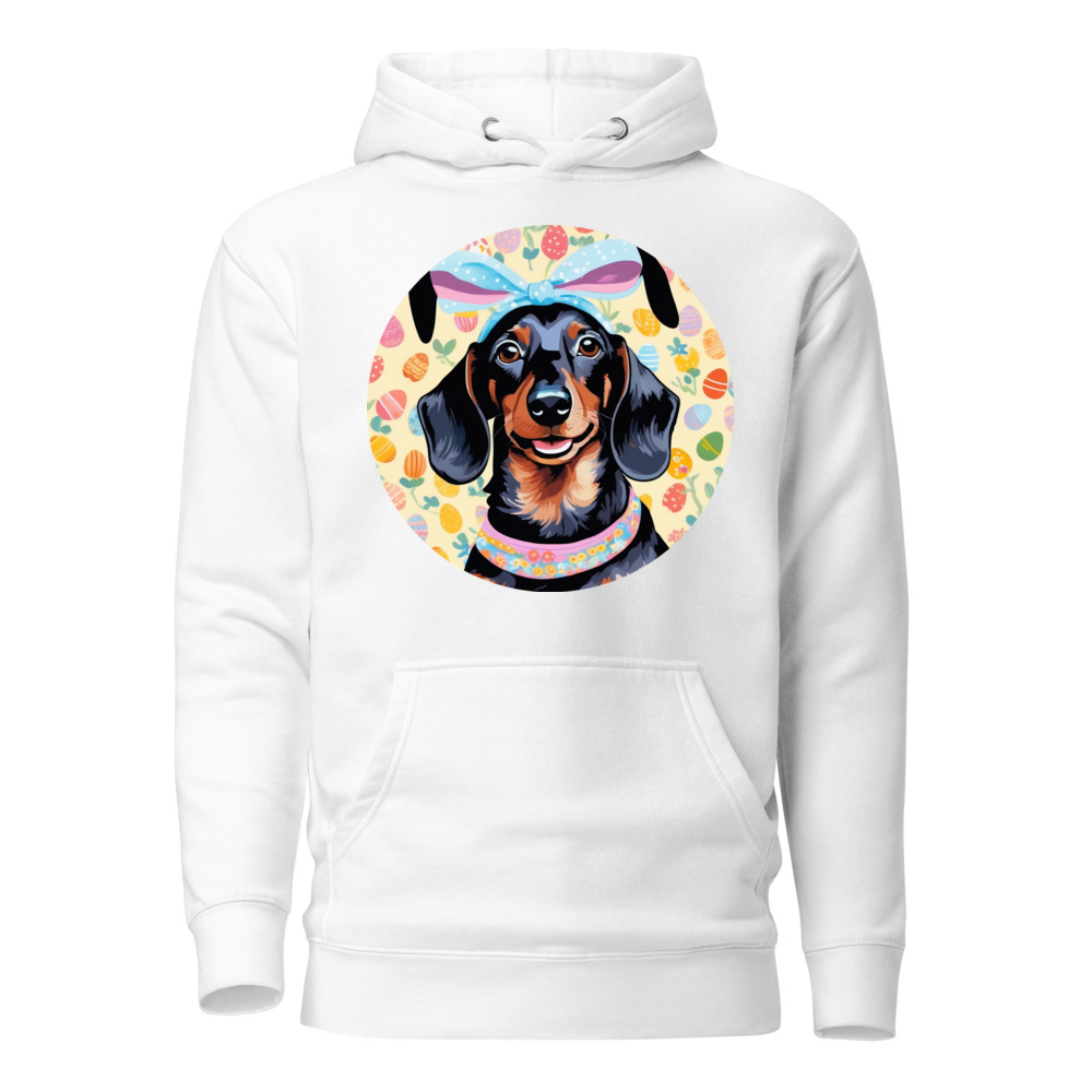 PugMug Custom Black Dachshund Hoodie