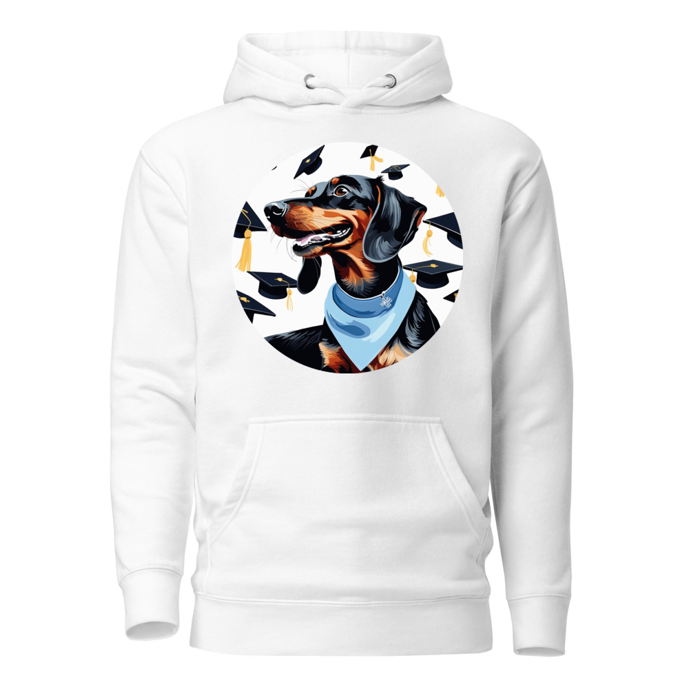 PugMug Custom Black Dachshund Hoodie