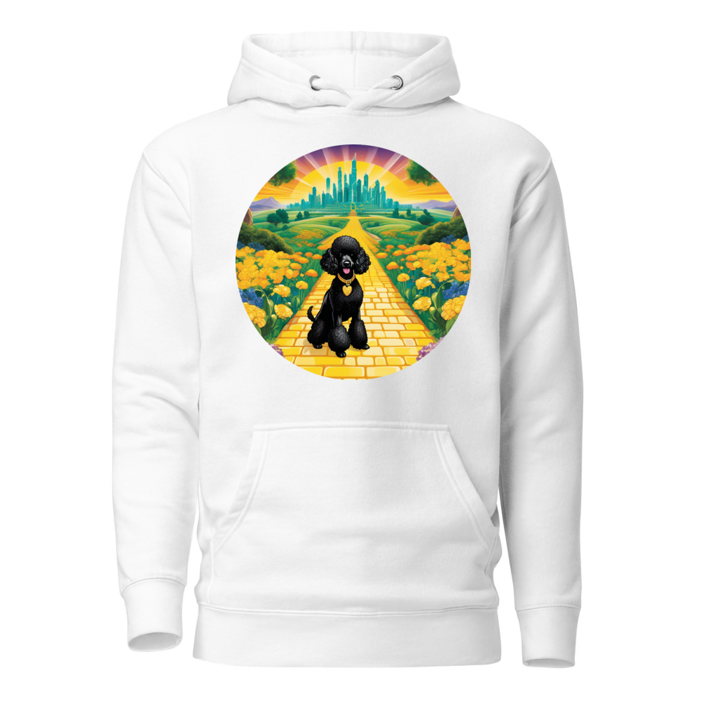PugMug Custom Black Poodle Hoodie