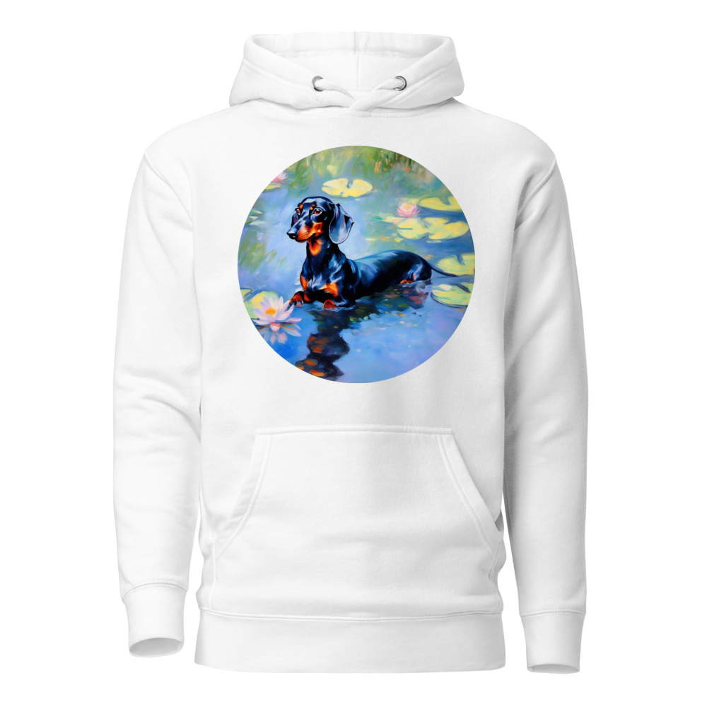 PugMug Custom Black Dachshund Hoodie