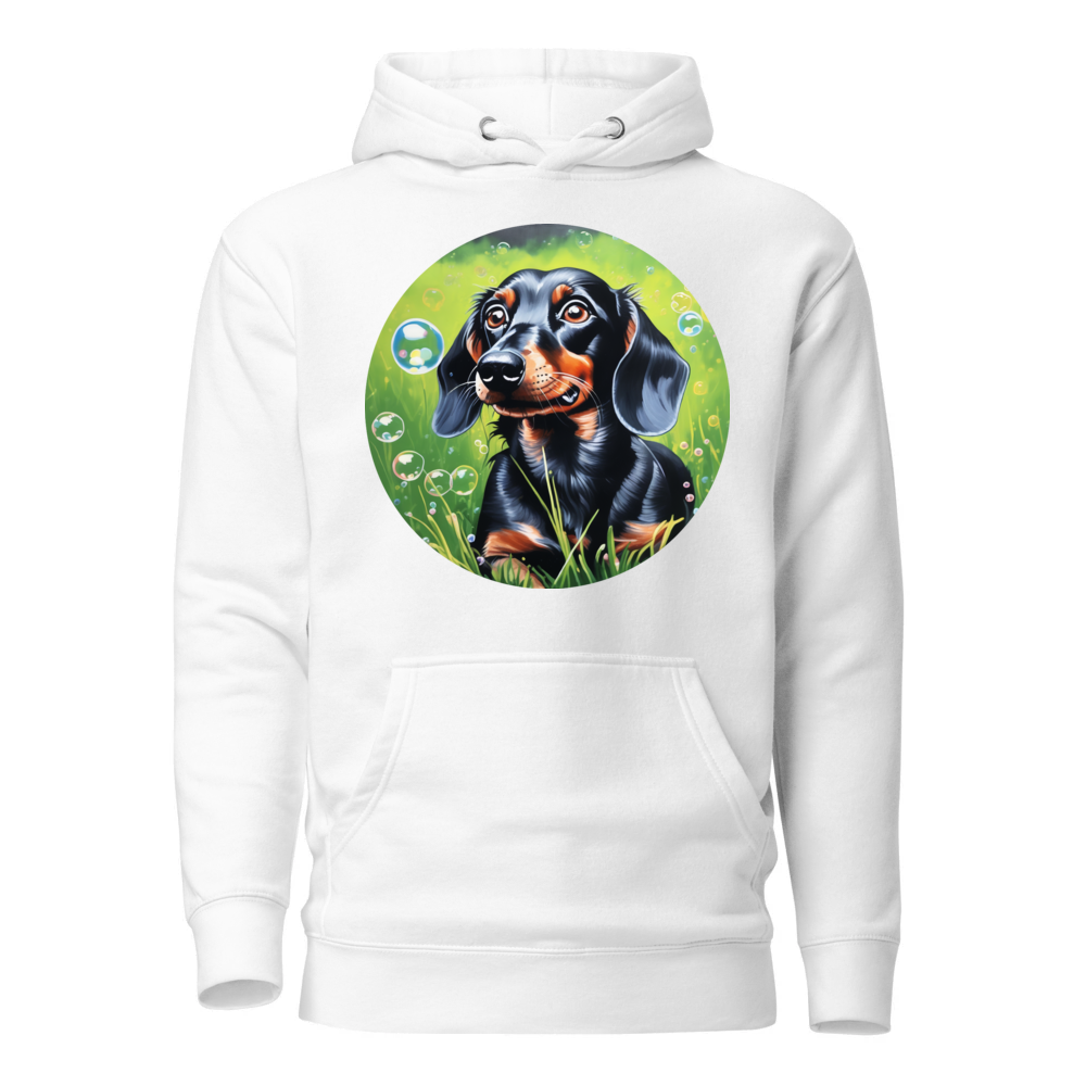 PugMug Custom Black Dachshund Hoodie