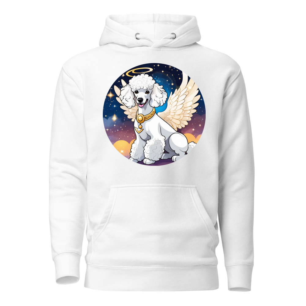 PugMug Custom White Poodle Hoodie