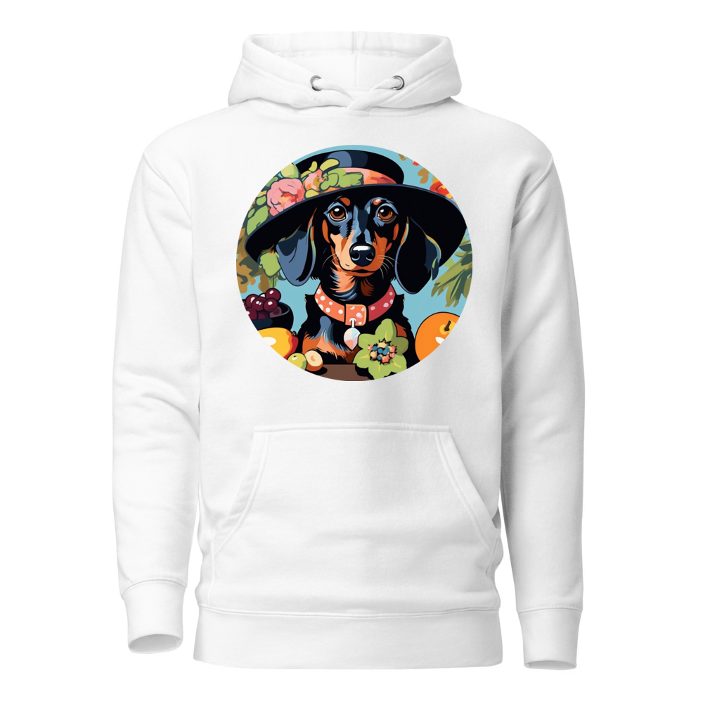 PugMug Custom Black Dachshund Hoodie