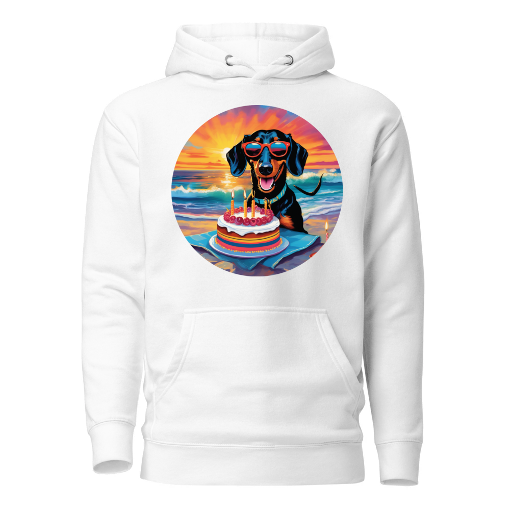 PugMug Custom Black Dachshund Hoodie