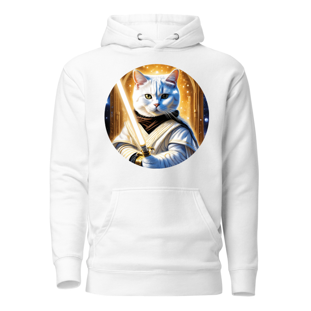 PugMug Custom White British Shorthair Cat Hoodie