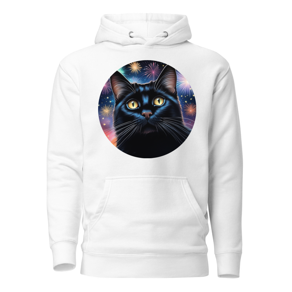 PugMug Custom Black Companion Cat Hoodie