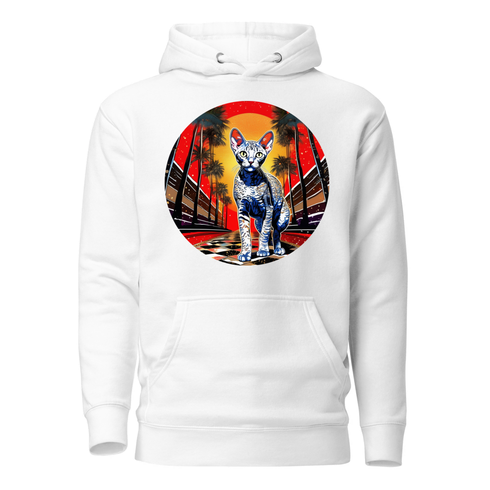 PugMug Custom Tabby Devon Rex Cat Hoodie