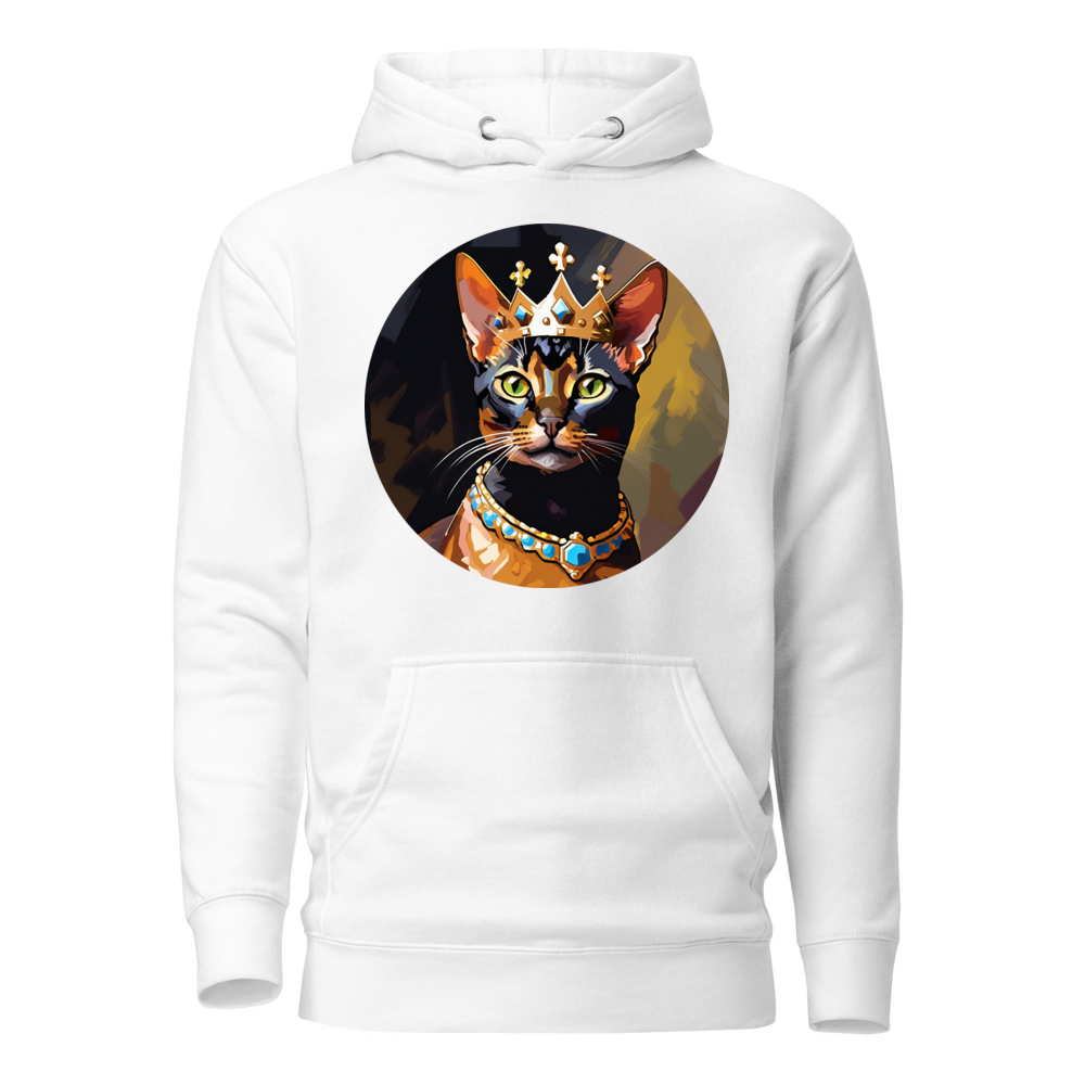 PugMug Custom Black Abyssinian Cat Hoodie