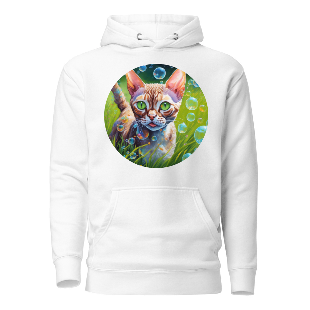 PugMug Custom Tabby Devon Rex Cat Hoodie