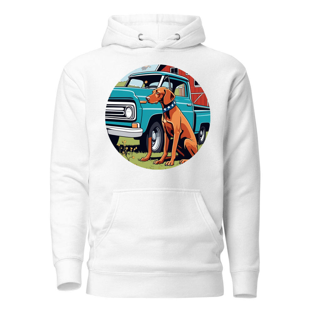 PugMug Custom Vizsla Hoodie