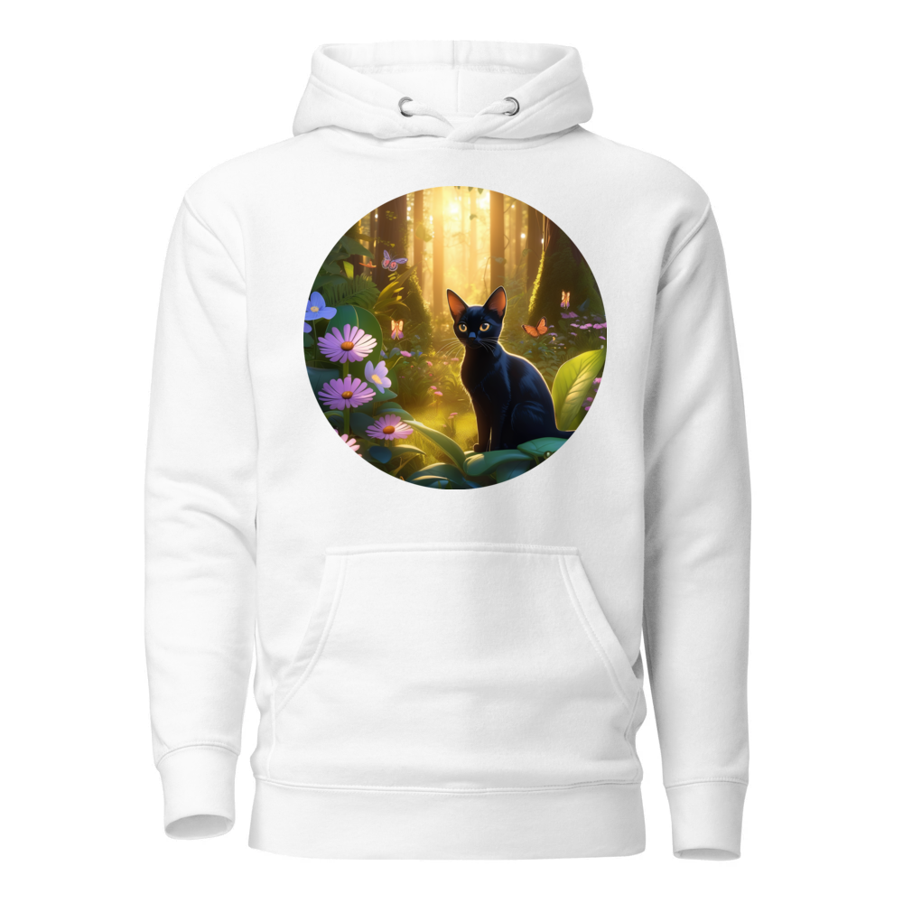 PugMug Custom Black Abyssinian Cat Hoodie