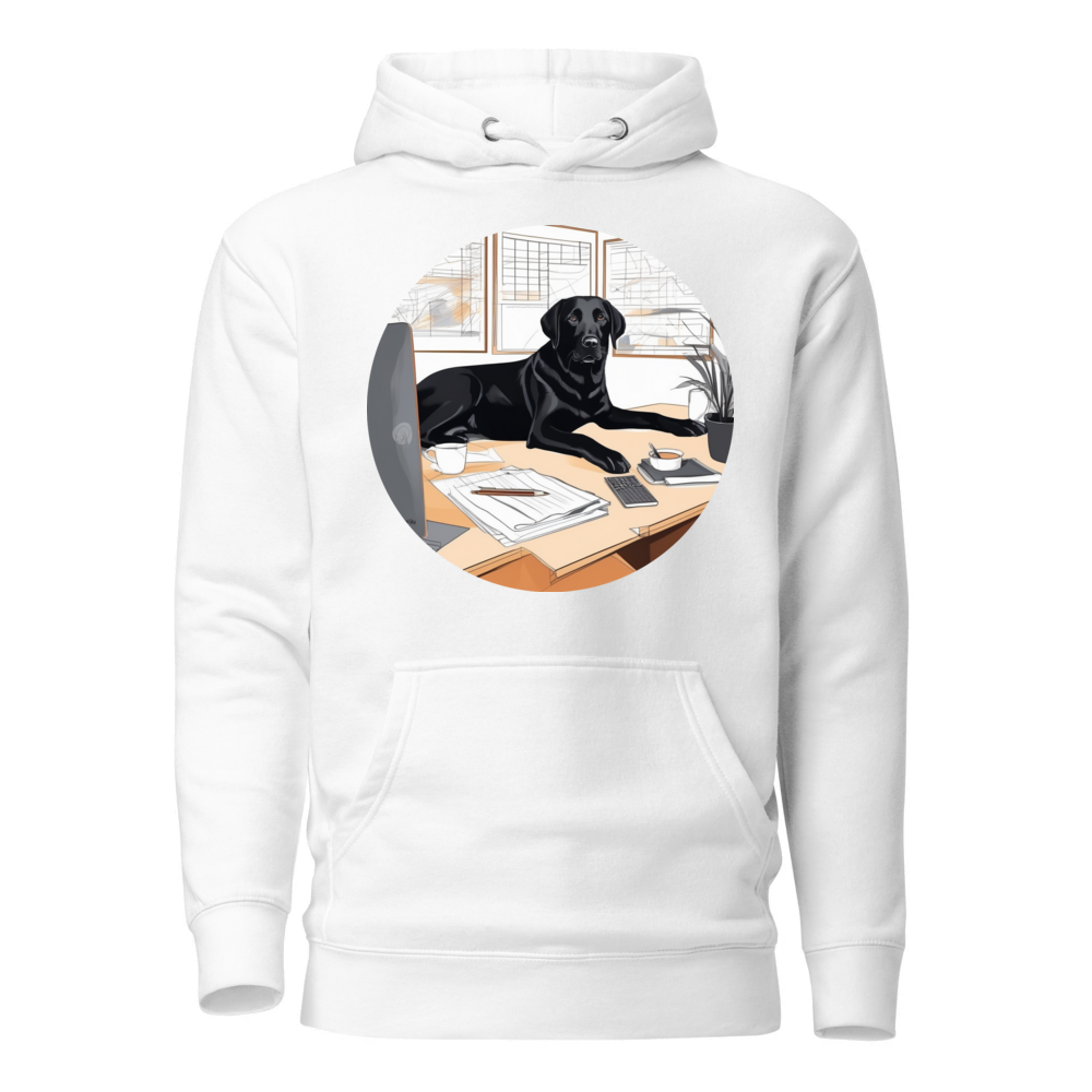 PugMug Custom Black Labrador Retriever Hoodie
