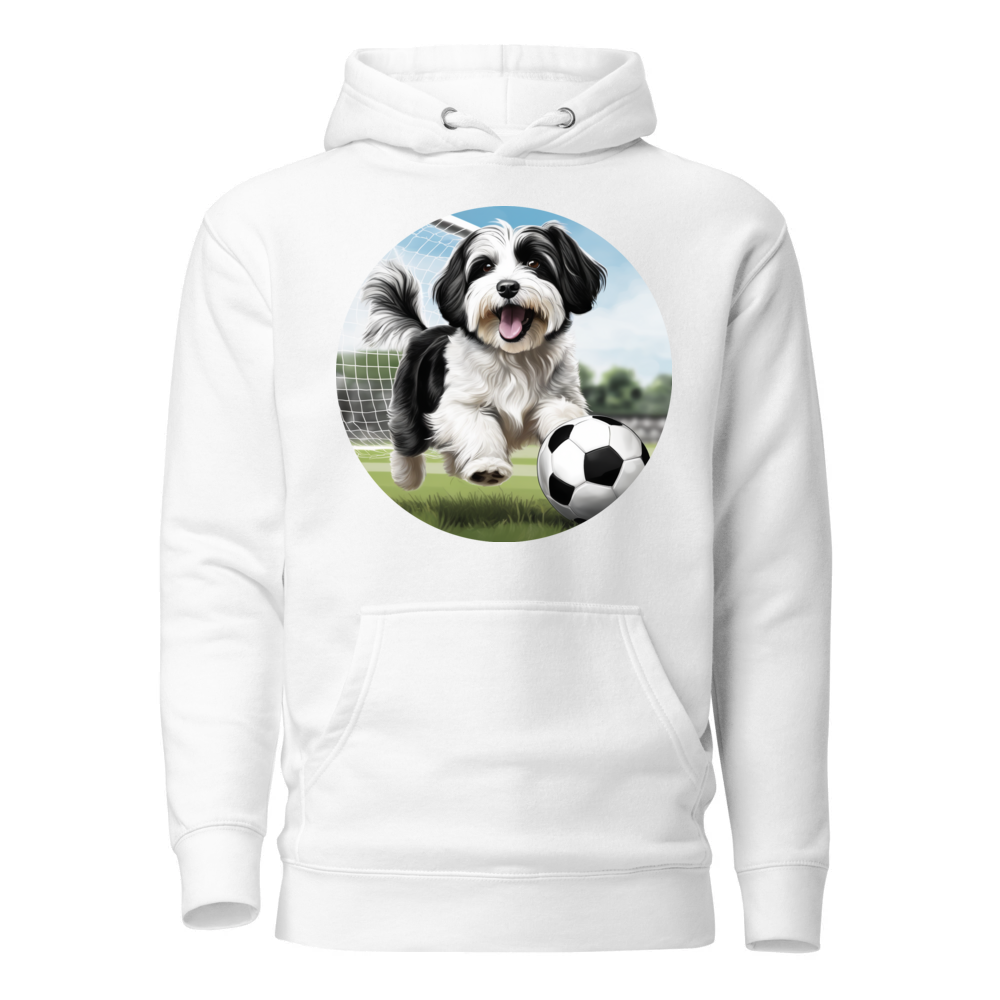 PugMug Custom Black-and-white Havanese Dog Hoodie