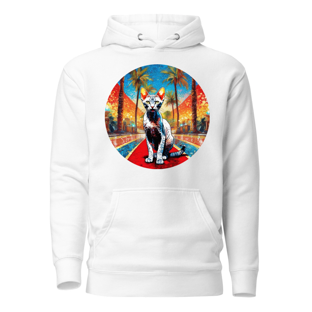 PugMug Custom Tabby Devon Rex Cat Hoodie