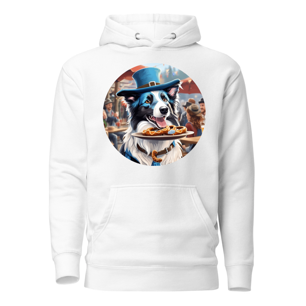 PugMug Custom Blue Merle Border Collie Hoodie